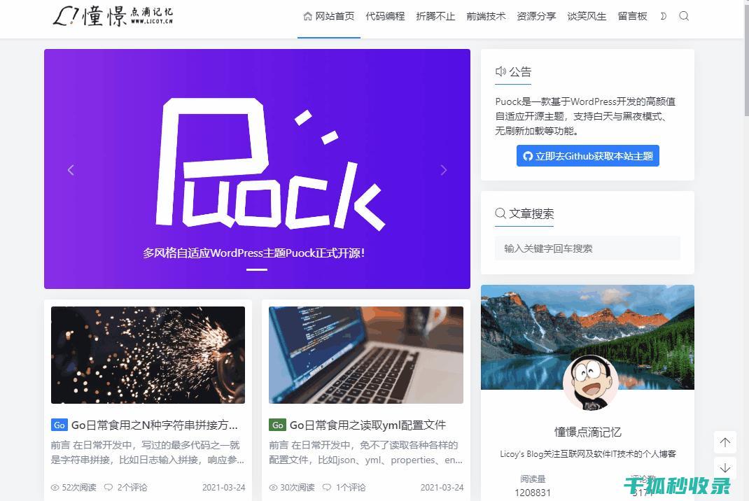 WordPress网站管理
