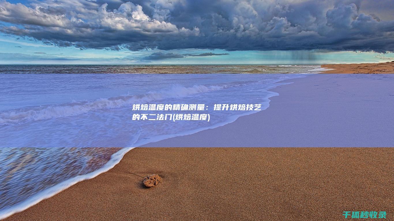 烘焙温度的精确测量：提升烘焙技艺的不二法门 (烘焙 温度)