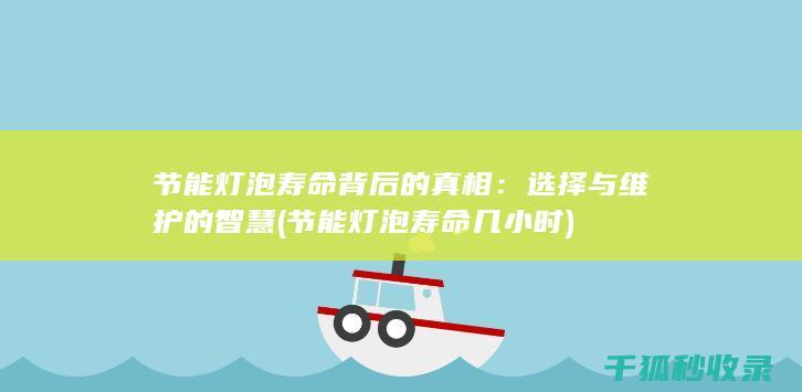 节能灯泡寿命背后的真相：选择与维护的智慧 (节能灯泡寿命几小时)