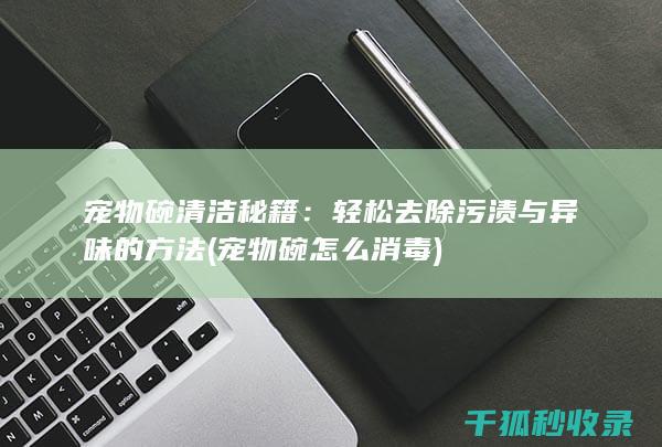 宠物碗清洁秘籍：轻松去除污渍与异味的方法 (宠物碗怎么消毒)