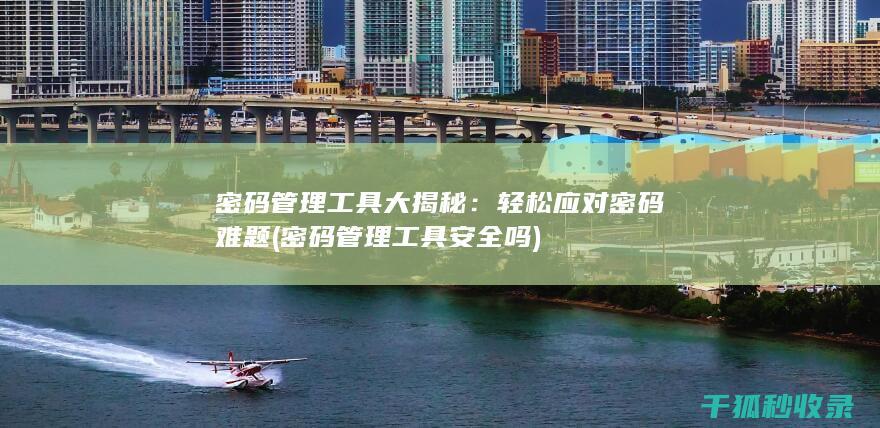 密码管理工具大揭秘：轻松应对密码难题 (密码管理工具安全吗)
