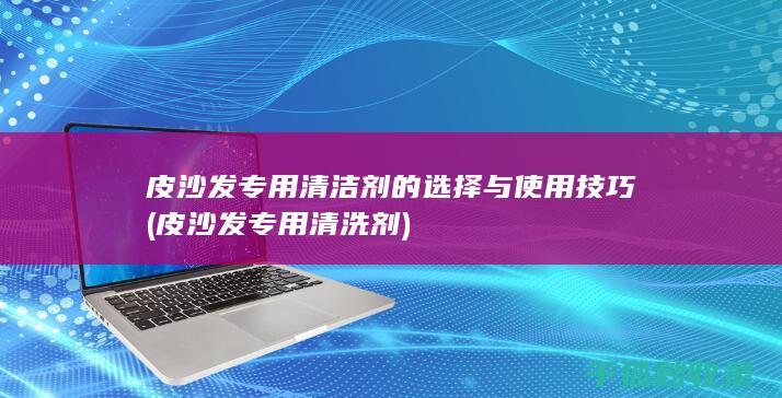 皮沙发专用清洁剂的选择与使用技巧 (皮沙发专用清洗剂)