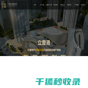 立豐港,立豐和平广场,智选假日酒店,立豐大厦,立豐尚寓,立豐公馆,潍坊全生活场景商业中心