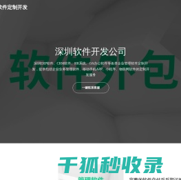 深圳软件开发公司